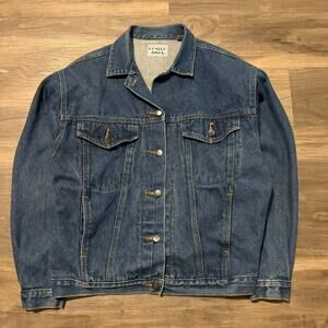 Vintage Denim Jacket Men's Size M 1980s Type 3